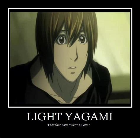 Uke!Light Yagami